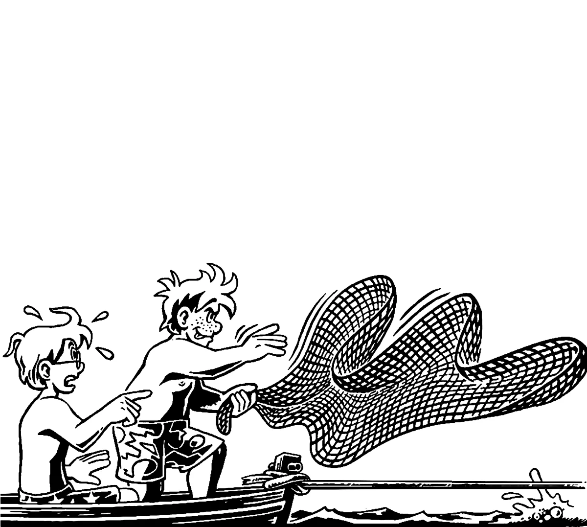 Die drei ??? Kids - Illustration von Harald Juch