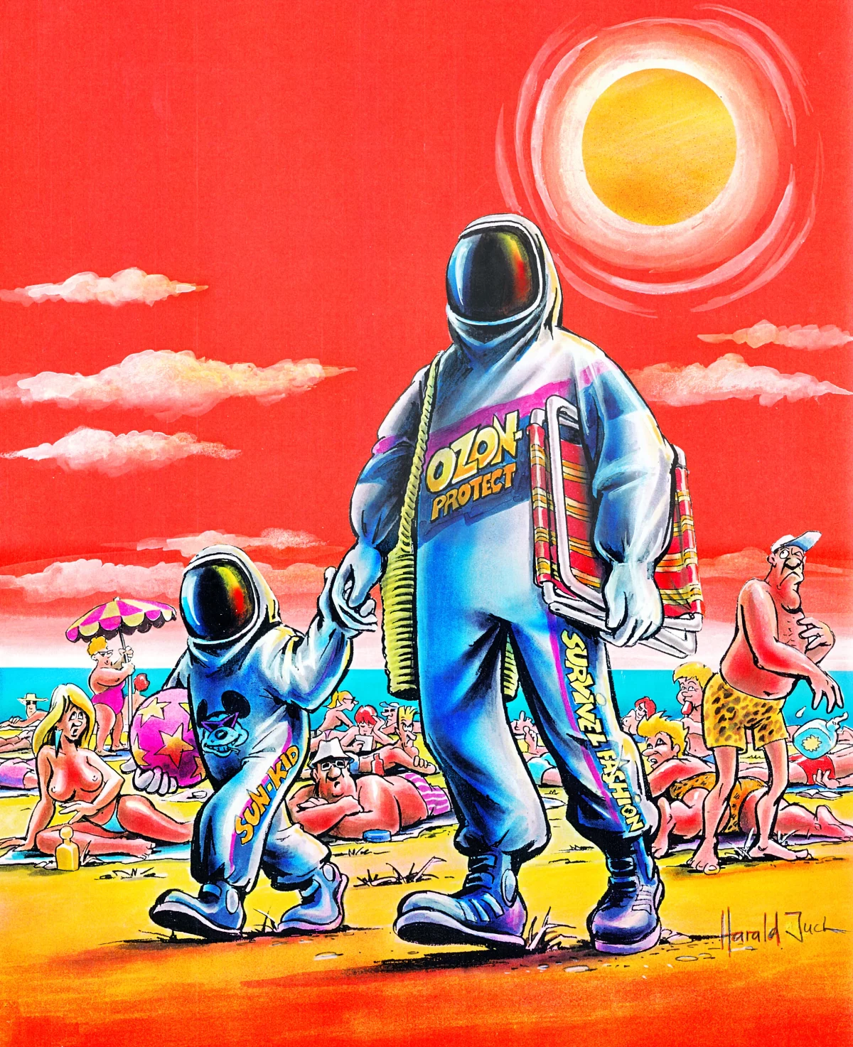 Ozonloch     Zeitschrift „Grünstift“ 1991